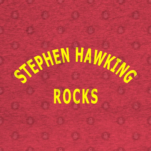 Stephen Hawking Rocks by Lyvershop